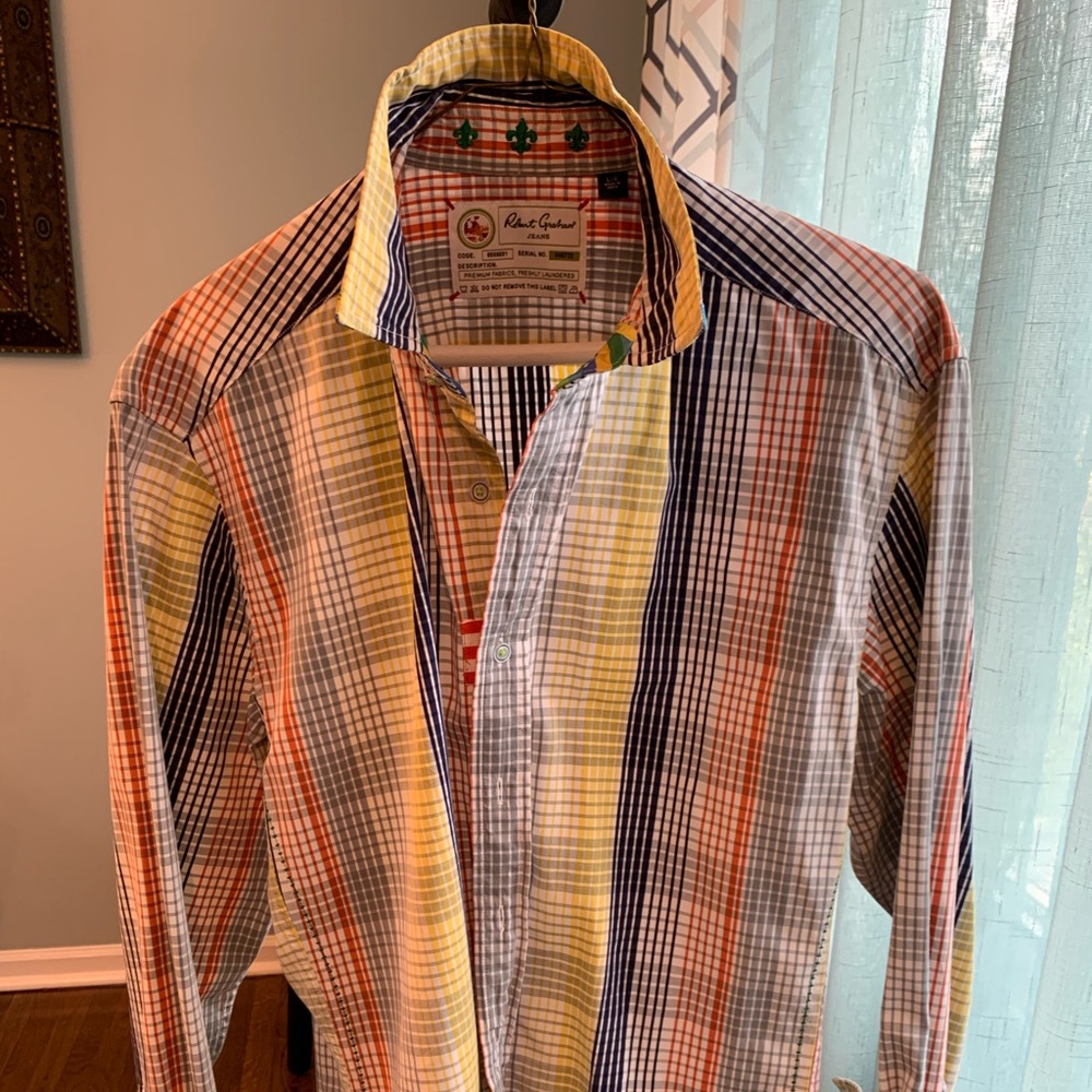 Robert Graham men’s long sleeve dress shirt